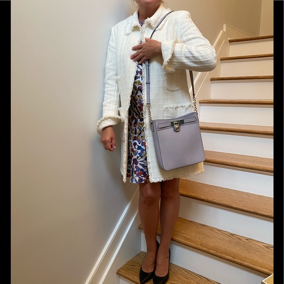 💕NEW MICHAEL KORS LEATHER X-BODY BAG - Picture 12 of 12